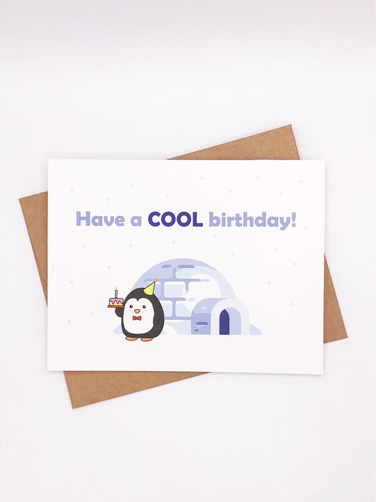 Birthday card - cool