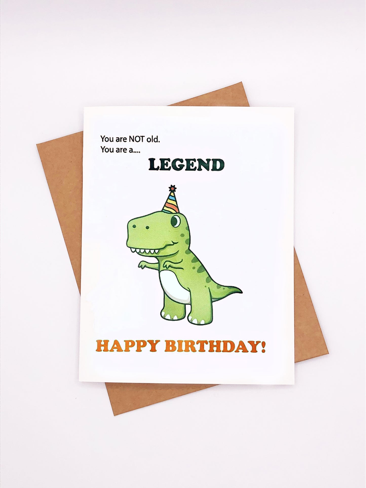 Birthday card - Dino