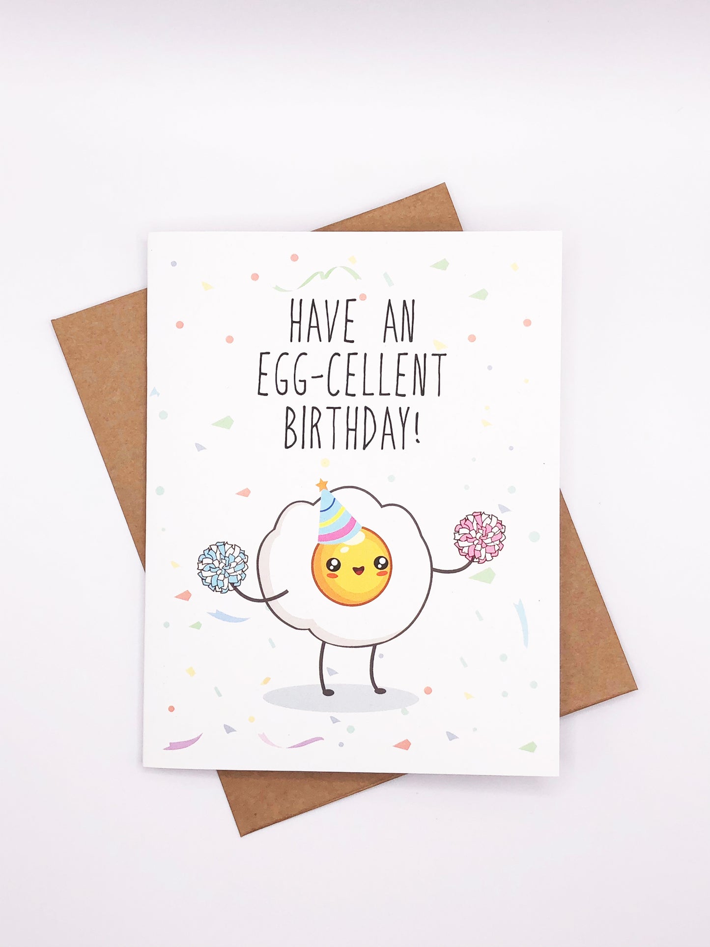 Birthday card - Egg